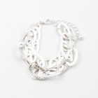 Charlie Chain Link Bracelet Silver
