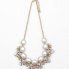 Samantha Statement Pearl Floral Necklace